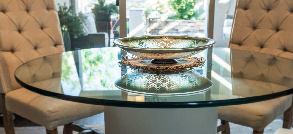 Serendipity Glass Pedestal Bowl